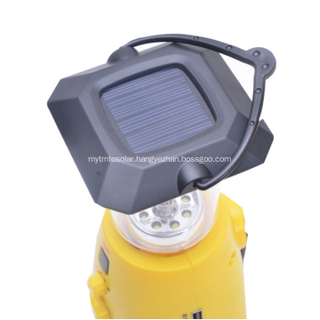 Solar Camp Light Hand-Operated Electric Emergency Light